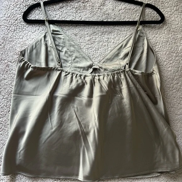 Abercrombie & Fitch Lace Satin Tank Top - Picture 4 of 4